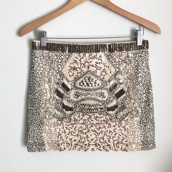 Verty sequined mini skirt - Picture 2 of 13